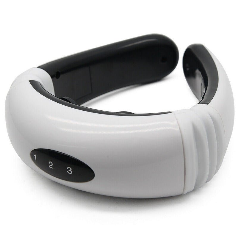 Electric Pulse Neck Massager – EMS & Heat Pain Relief