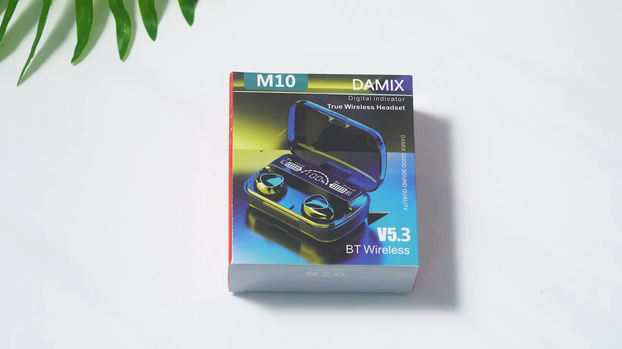 M10 TWS Bluetooth Air buds 3500mAh Power Bank Wireless Earphones with Microphone 9D Stereo Sports Waterproof Earbuds