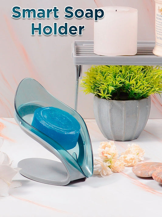 Smart Soap Holder For Bathroom | Wall Mounted Soap Bar, Kitchen, Bathroom – Random Color