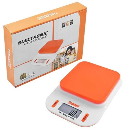 Electronic Kitchen Scale – LCD Display with Temperature Sensor | Precise Digital Weighing