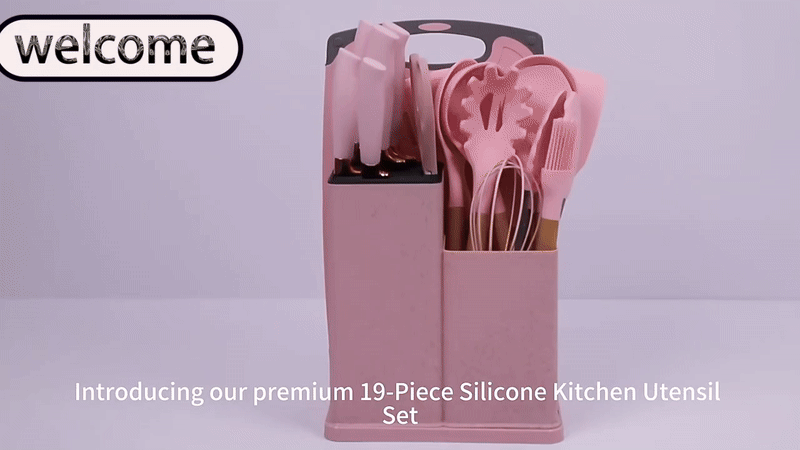 19PCS Kitchen Spoons & Knife Set – Complete Cooking Utensil Kit