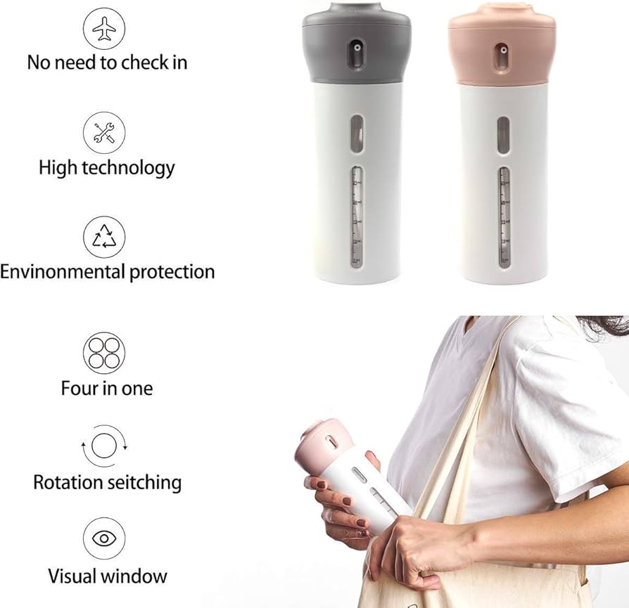 4-in-1 Portable Oil Dispenser Bottle – 3 Spray Bottles + Funnel | Kitchen & BBQ | Dubai UAE