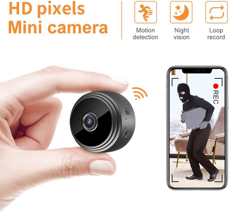 A9 Mini Wireless Security Camera – 1080P HD WiFi Smart Surveillance Camera