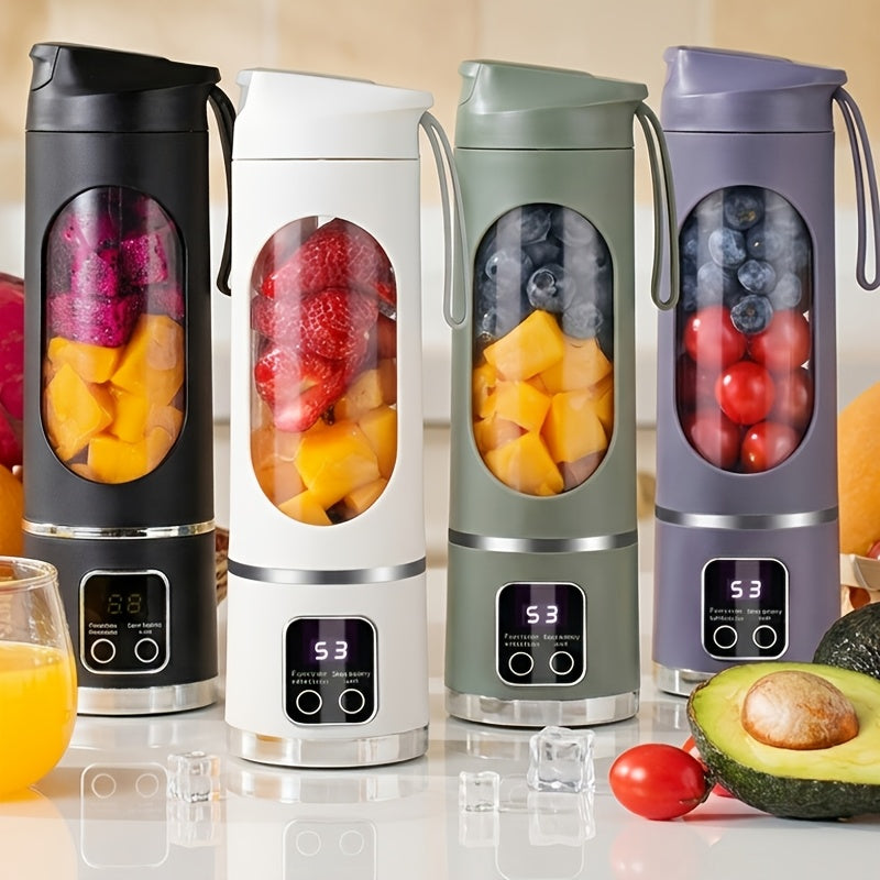 Rechargeable Portable Juicer – Mini Blender for Fresh Juice On the Go