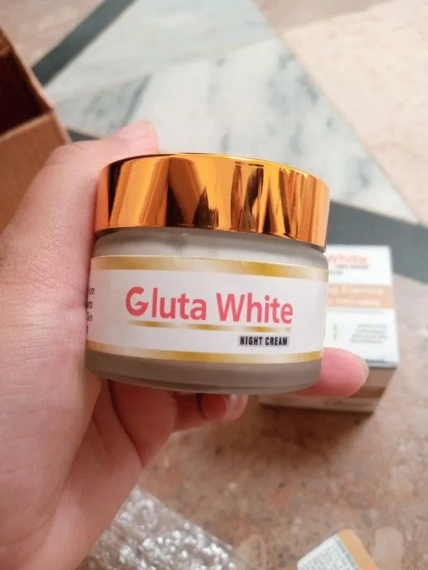 Glutta White Serum Night Cream Face Wash ( Hot Deal Pack Off 3 ) Brighten. Hydrate. Glow – Naturally Radiant Skin Starts Here ...
