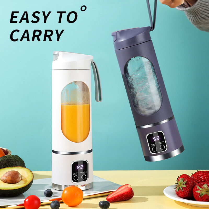 Rechargeable Portable Juicer – Mini Blender for Fresh Juice On the Go