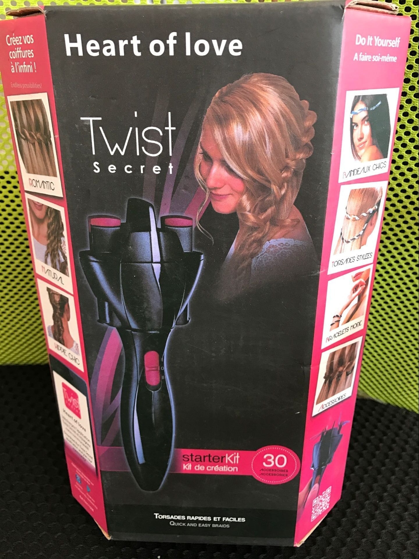 Automatic Hair Braider & Twister – USB Electric Hair Braiding Machine for Women & Girls