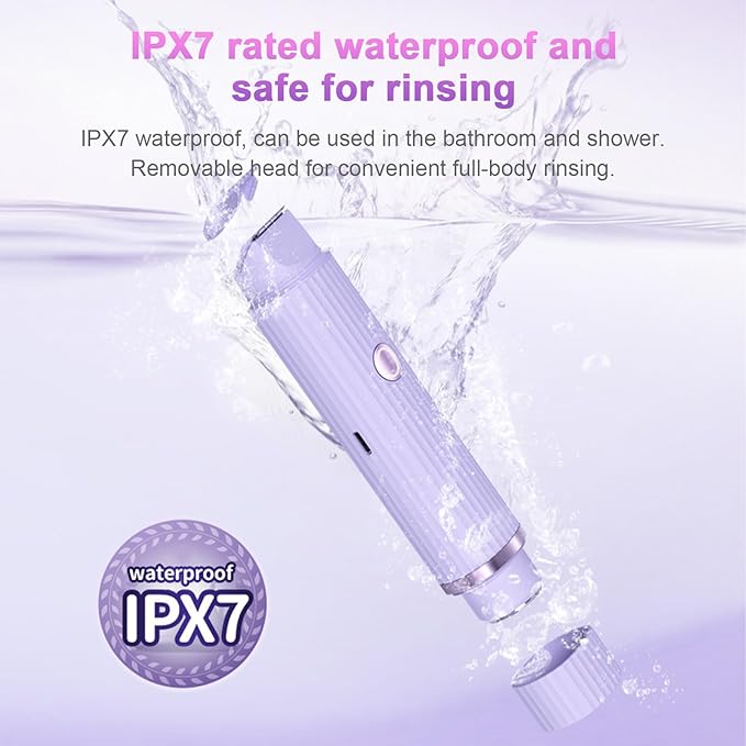 Double Head Electric Shaver – Wet & Dry Rechargeable | IPX7 Waterproof