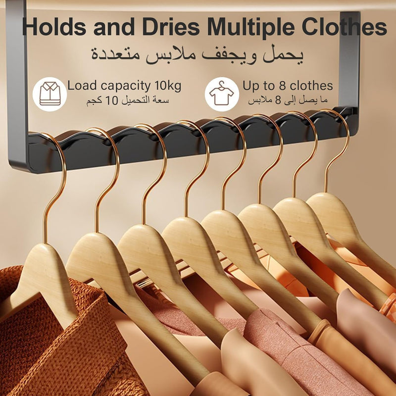 AM-400 Folding Electric Clothes Dryer – 360° Hot Air Circulation