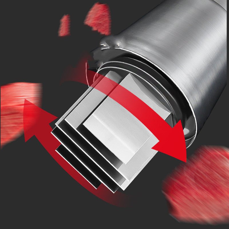 Stainless Steel Garlic Crusher & Onion Chopper – Manual Press