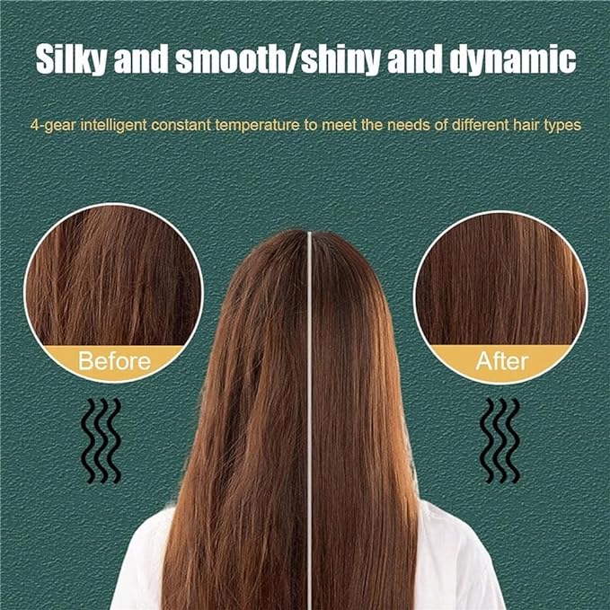 Hair Straightener Comb – 15-Sec Rapid Heat | Frizz-Free Salon Finish | Dubai UAE