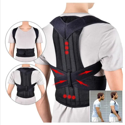 Posture belt, Back support belt, Back Pain Relief Shoulder Back Support Belt