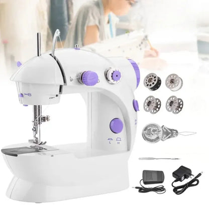 Mini Electric Sewing Machine for Home Use | Portable Hand Sewing Machine with Motor | Lightweight & Easy to Use Stitching Tool