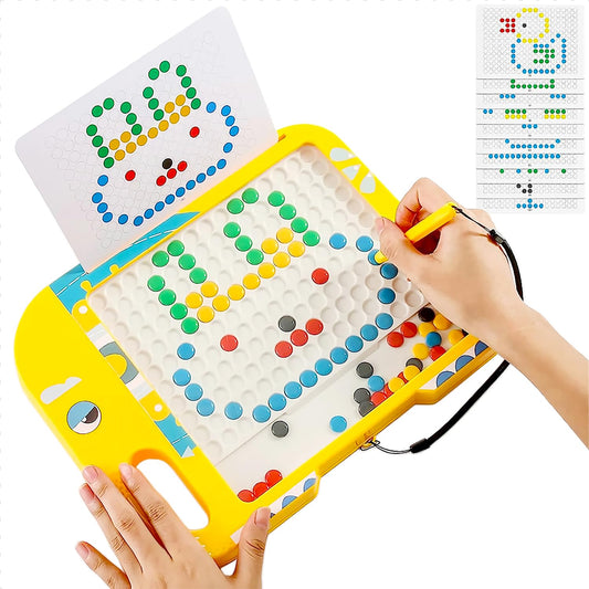 New Magnetic Drawing Board for kids and Toddlers, best for Learning Board for Toddler Kids (Elephant - Yellow)