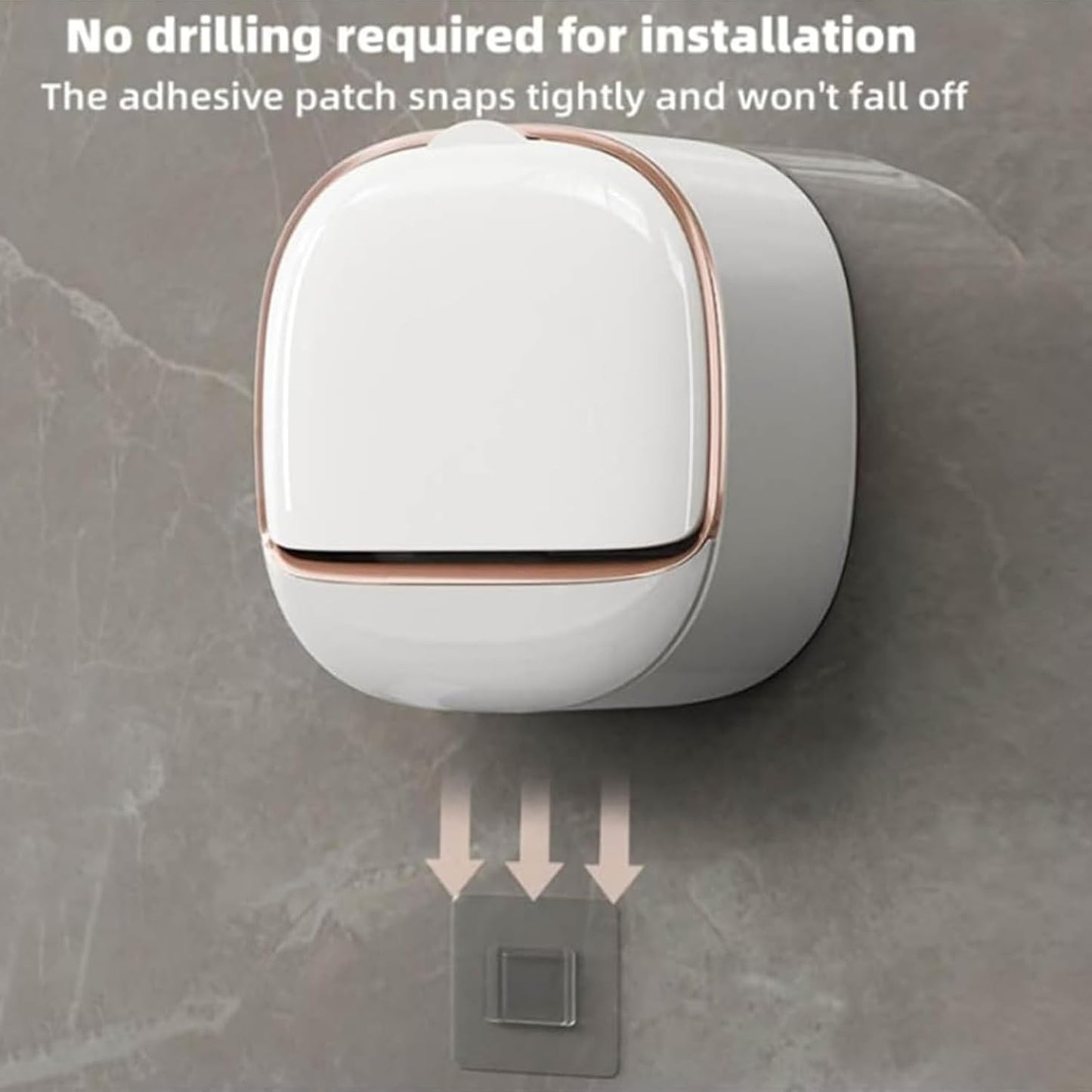 🛁 Luxury Wall Soap Holder with Drain Tray | Keeps Soap Dry & washroom Stylish