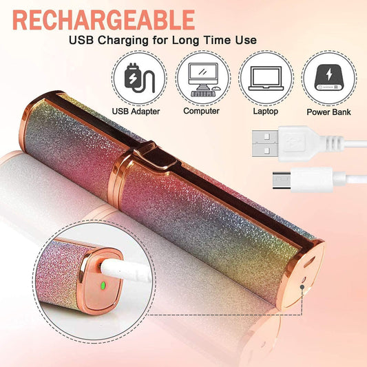 2 in 1 Rechargeable Flawless Trimmer & Facial Hair Remover