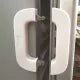 Child Safety fridge Locks Self Adhesive Cabinet Locks and Refrigerator Fridge Freezer Door Lock for Multi-Usage