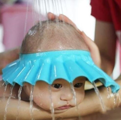 Shower Cap With Ear Protection Waterproof toddler Sun Protection Hat for Washing Hair Visors For Both Baby Girl And Baby Boy