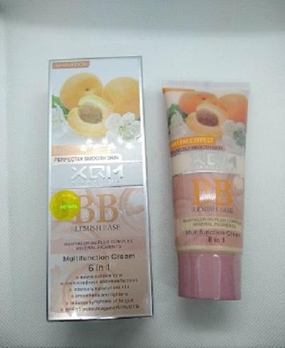 XQM BB Cream Blemish Base 6 in 1 Multifunction Cream Baby Face Foundation Effect With SPF 65ml