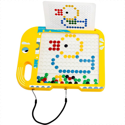 New Magnetic Drawing Board for kids and Toddlers, best for Learning Board for Toddler Kids (Elephant - Yellow)