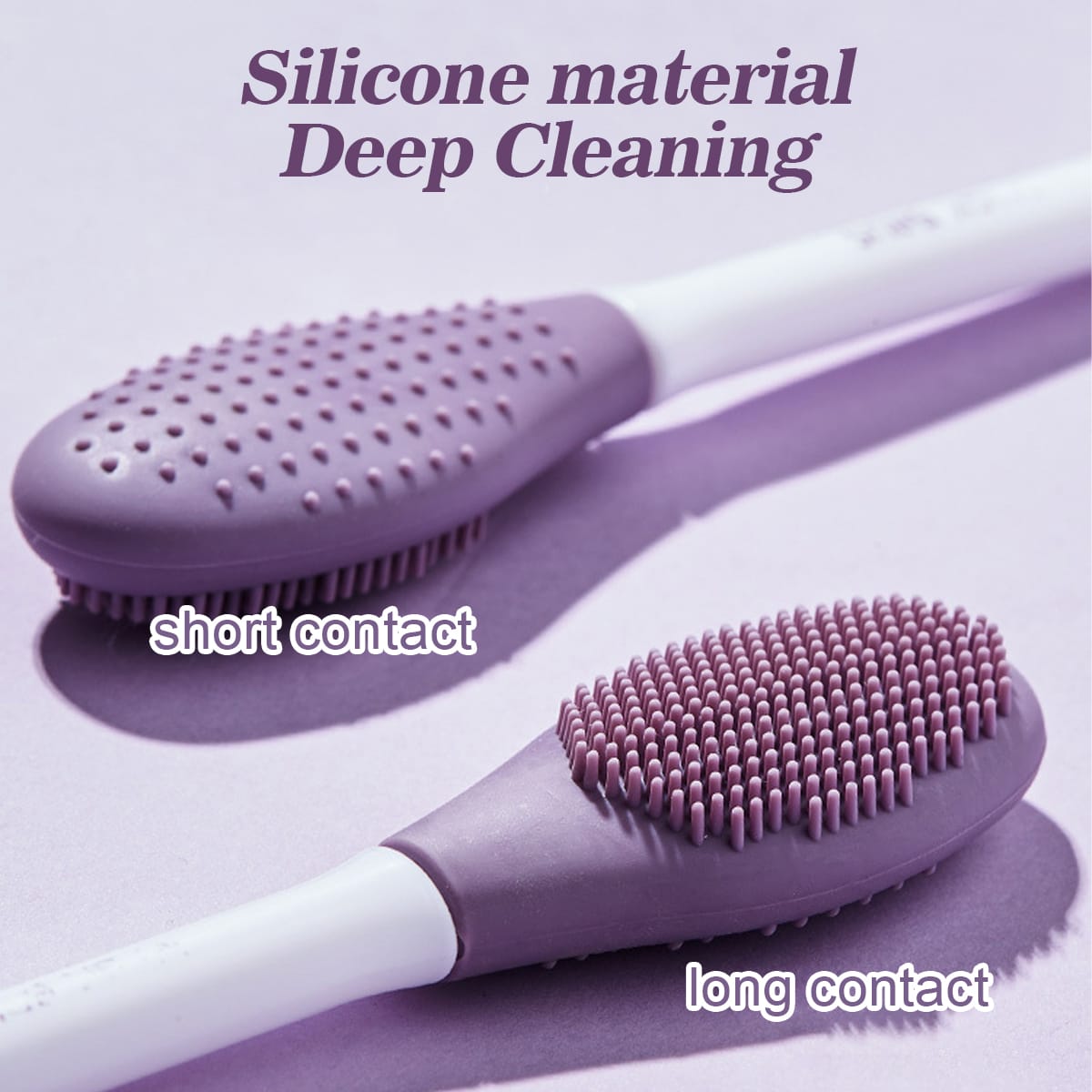 Double Ended Silicone Face Mask Brush, Facial Cleansing Brush, Premium Soft Facial Masks Other Skin Care Applicator Tool for Cream, Body Lotion,Moisturizer