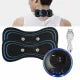 Full Body Mini Butterfly Massager Pad with 8 Modes & 19 Intensity Levels | Rechargeable Electric Massage Device for Neck, Back & Pain Relief | EMS TENS Therapy Machine for Men & Women