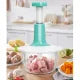 Hand Pat Food Processor - Hand press Chopper Machine Food Processor - Home Appliances - Small Kitchen Appliances / Meat Chopper Cutter / Handheld Vegetable Chopper / Mincer / Mixer / Blender to Chop Fruits - Onion / Chopper machine hand - Payaz Cutter