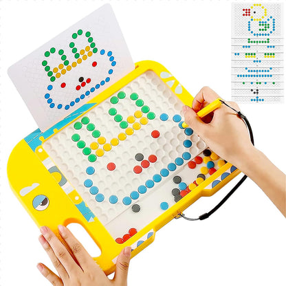 New Magnetic Drawing Board for kids and Toddlers, best for Learning Board for Toddler Kids (Elephant - Yellow)
