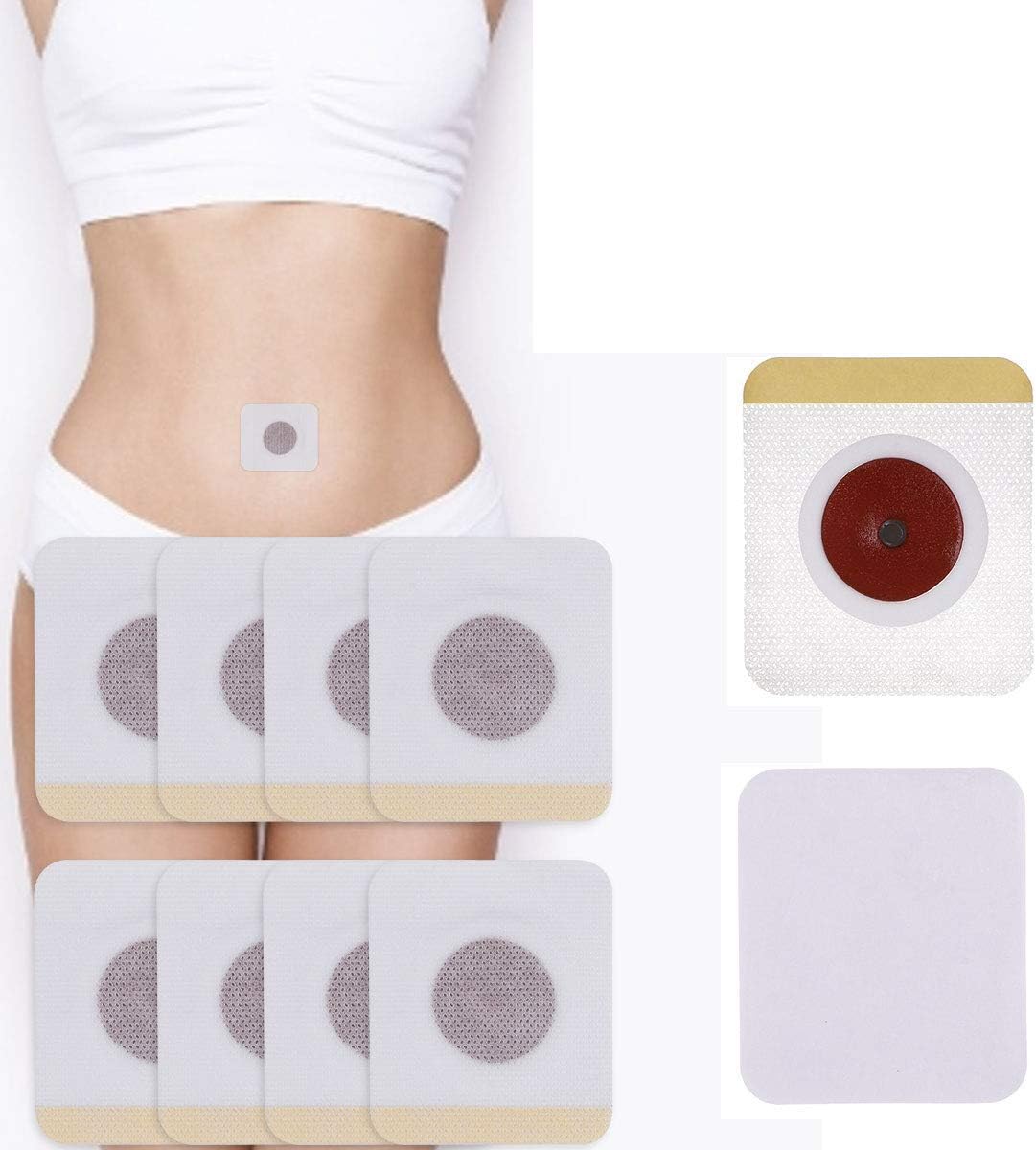 30pcs Slimming Patches Natural Weight Loss Diet Weight Loss Detox Adhesive Pads Lazy People Quietly Stick To Belly.