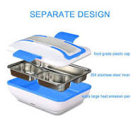 Electric Heating Lunchbox – Portable Self-Heating Meal Box with 3 Compartments