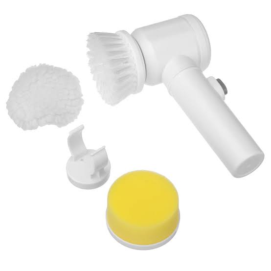 5-in-1 Electric Cleaning Brush – Cordless Rotating Scrubber for Home