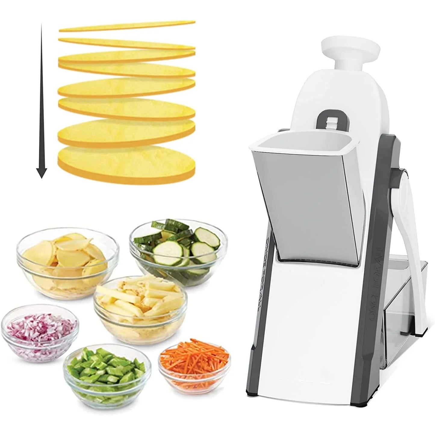 Multi-Purpose Kitchen Vegetable Chopper & Cutter – Mandoline Slicer