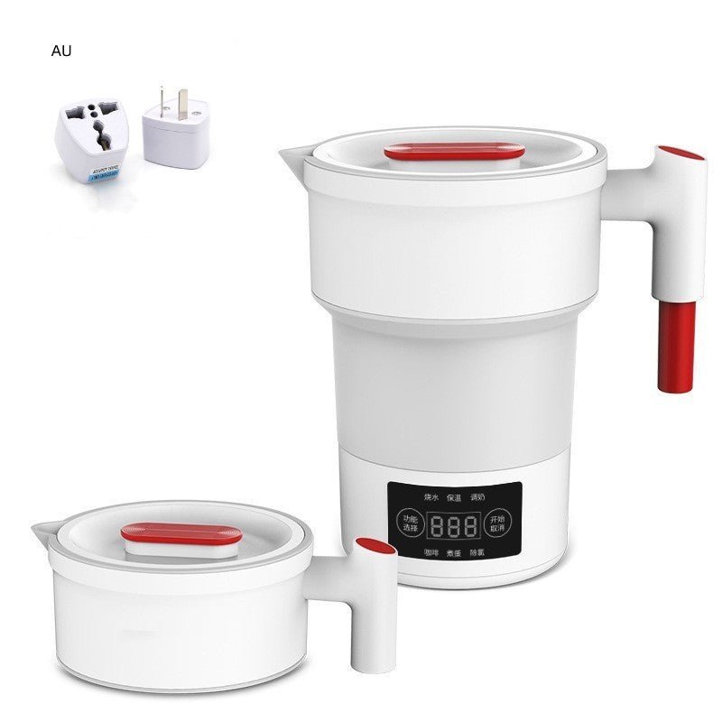 Mini Portable Travel Silicone Electric Kettle – 600ml Foldable Design