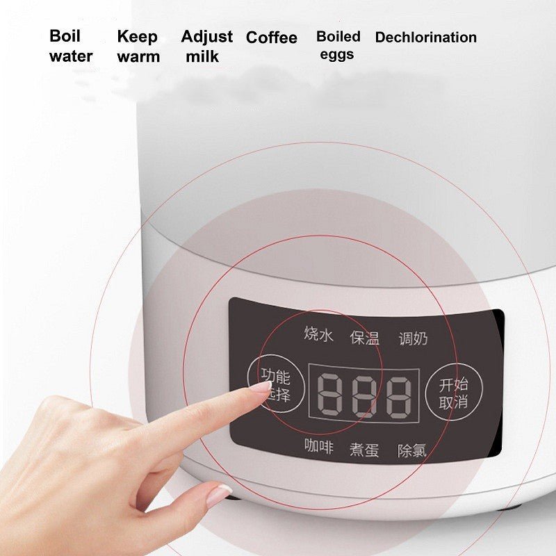 Mini Portable Travel Silicone Electric Kettle – 600ml Foldable Design