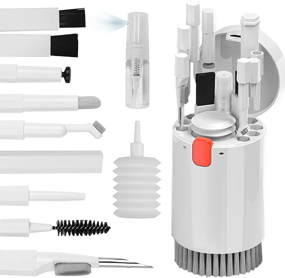 Multi-Functional Electronics Cleaning Kit – 10-in-1 Screen, Lens & Port Cleaner