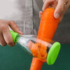 Multifunctional Vegetable Peeler with Storage Tube – Stainless Steel Kitchen Peeler