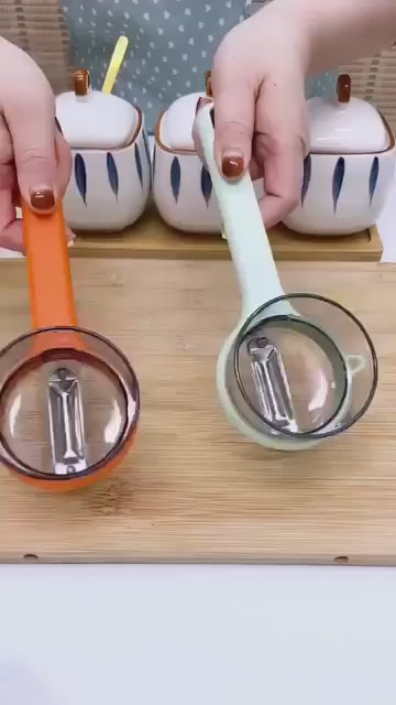 Multi-Functional Vegetable & Fruit Peeler with Storage Box