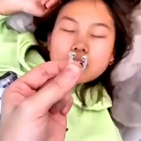 Magnetic Anti Snore Device Stop Snoring Nose Clip Easy Breathe Improve Sleeping Aid Apnea Guard Night Device With Case 1/2/4PCS