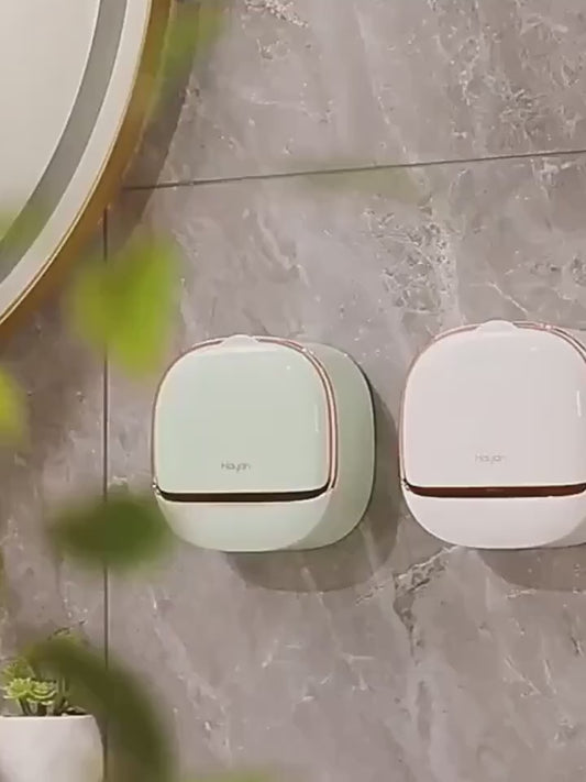 🛁 Luxury Wall Soap Holder with Drain Tray | Keeps Soap Dry & washroom Stylish