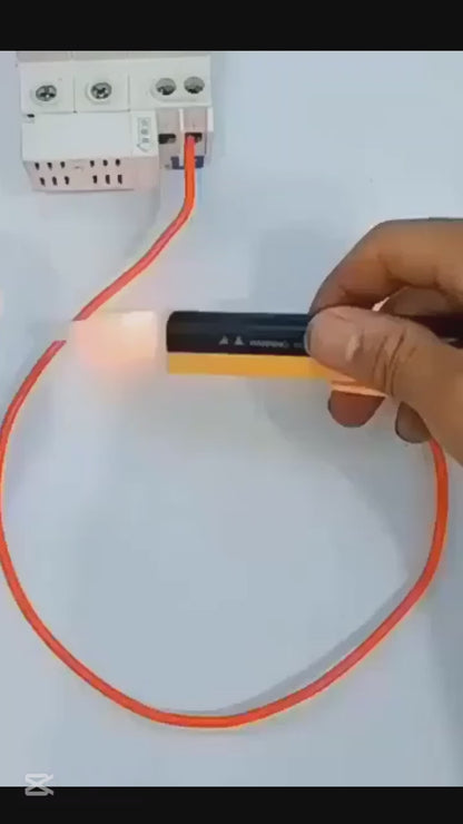 Electric Digital Voltage Tester Pen With LED Indicator And Beep Alert – Portable Household Tool