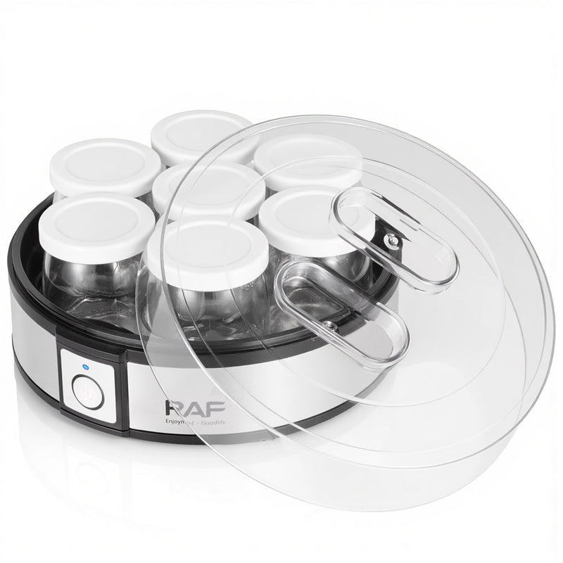 RAF Yogurt Maker – Electric 7-Jar Homemade Yogurt Machine