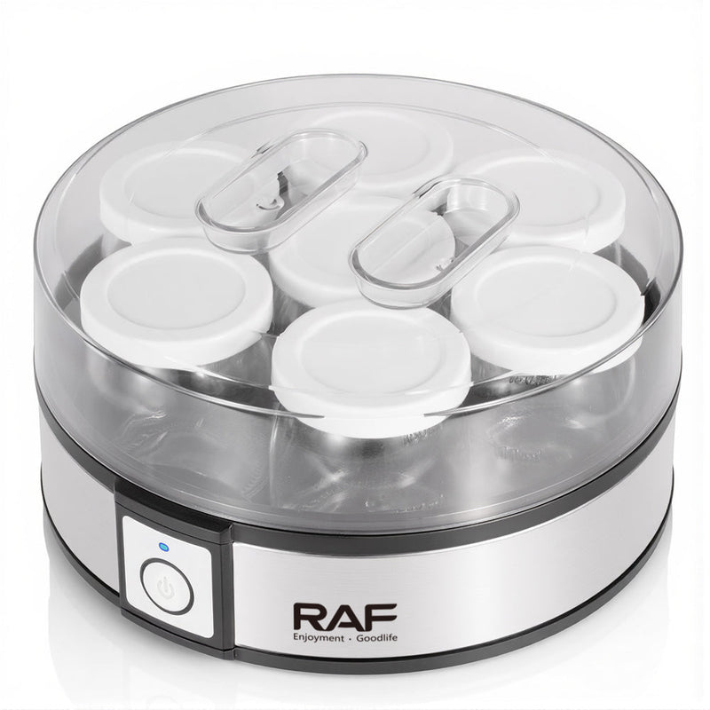 RAF Yogurt Maker – Electric 7-Jar Homemade Yogurt Machine