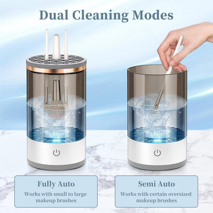 3 In 1 Electric Makeup Brush Cleaner Makeup Brushes Drying Rack Brush Holder Stand Tool Automatic Make Up Brush Cleaner Machine