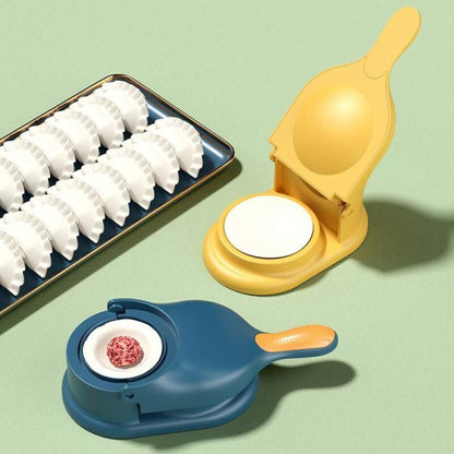 2-in-1 Dumpling Maker & Dough Press Machine | Portable Samosa & Gujiya Mould Tool