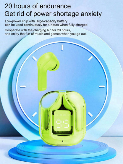 Airpro & Air 31 TWS I12 Airpods_ with Super Sound & High Quality Touch Sensors True Stereo Headphones with Built in Mic 10m Transmission Bluetooth Wireless Earbuds , power Case Sport Headset for all Bluetooth Smart devices.