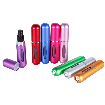 Refillable Mini Perfume Spray Bottle Spray Atomizer 5 ml | Portable, Leak-Proof, and Stylish (random color)