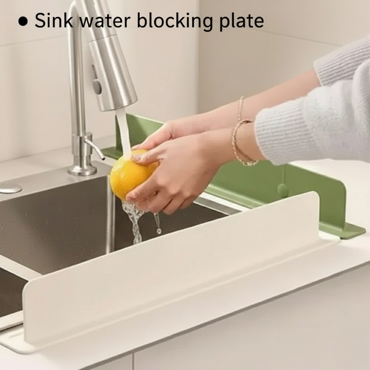 Silicone Sink Splash Guard – Flexible Water Stopper for Kitchen & Bathroom.
Keep your sink area clean and dry with this flexible Silicone Sink Splash Guard.