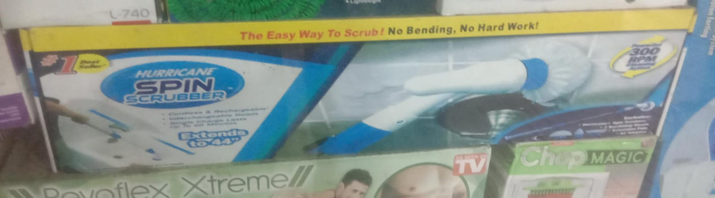 Electric spin scrubber brush, rechargeable