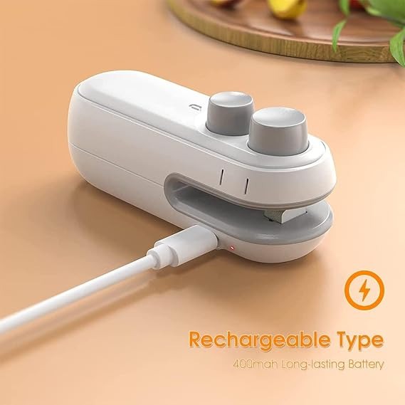 Portable USB Rechargeable Mini Bags sealer & Cutter