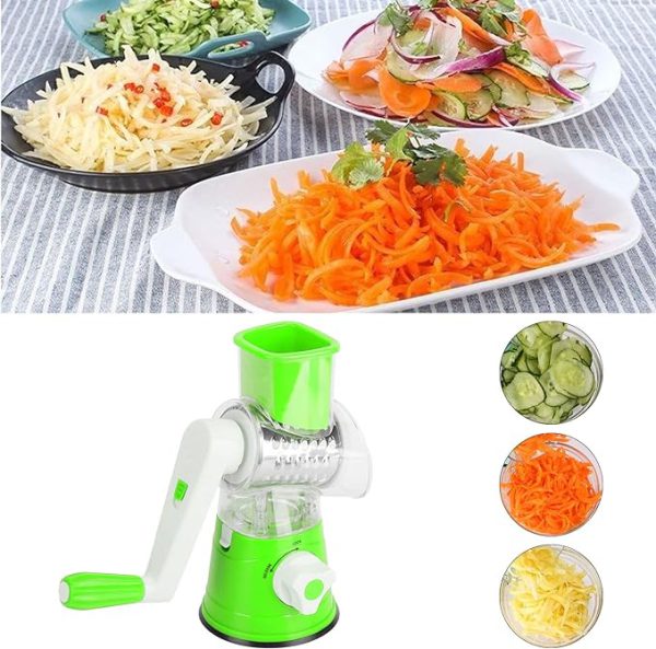Manual Vegetable Cutter Slicer & Grater | Multi-Functional Kitchen Gadget